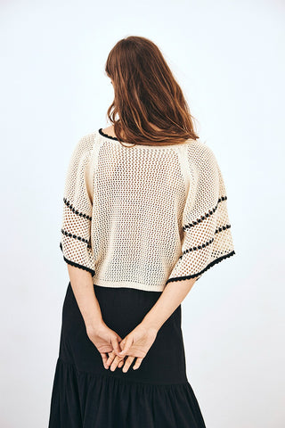 NKN Kerala Oversize Short Sleeve Sweater - Premium clothing at Lonnys NY - Just $90! Shop Womens clothing now