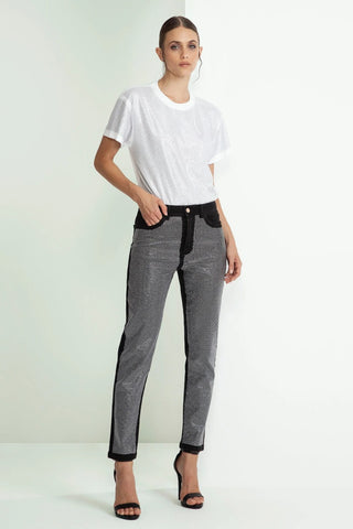 Odi Et Amo Rhinestone T-Shirt - Premium clothing at Lonnys NY - Just $240! Shop Womens clothing now