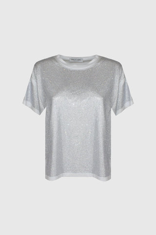 Odi Et Amo Rhinestone T-Shirt - Premium clothing at Lonnys NY - Just $240! Shop Womens clothing now