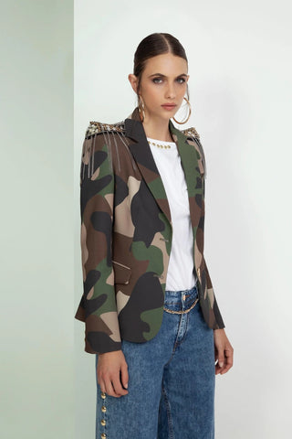 Odi Et Amo Military Blazer - Premium clothing at Lonnys NY - Just $321! Shop Womens clothing now