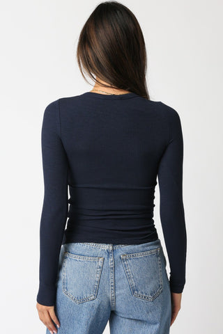 Olivaceous Abbey Long Sleeve Top