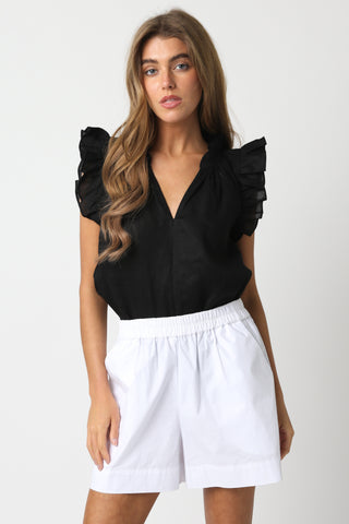 Olivaceous Heidi Linen Top - Premium clothing at Lonnys NY - Just $61! Shop Womens clothing now