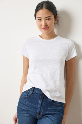 Lilla P S/S Back Seam Crewneck Tee