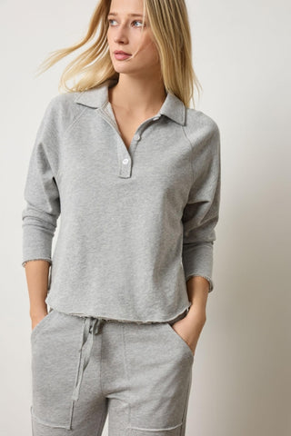 Lilla P Shirttail Polo Shirt
