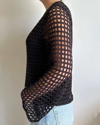 Pete Bell Sleeve Crop Top