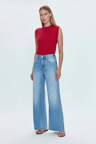 Pistola Jadyn Low Slung Palazzo Jeans - Premium clothing at Lonnys NY - Just $178! Shop Womens clothing now