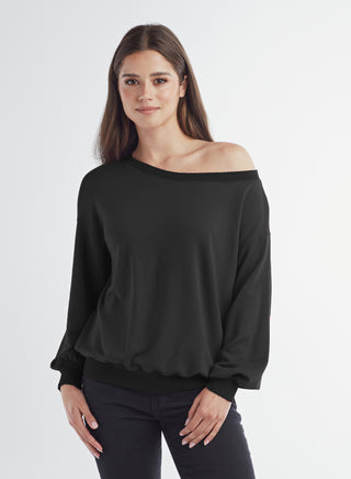 Red Haute Boat neck Top - Premium clothing at Lonnys NY - Just $114! Shop Womens clothing now