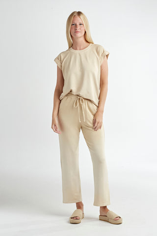 Red Haute Wide Leg Capri Pants - Premium clothing at Lonnys NY - Just $97! Shop Womens clothing now