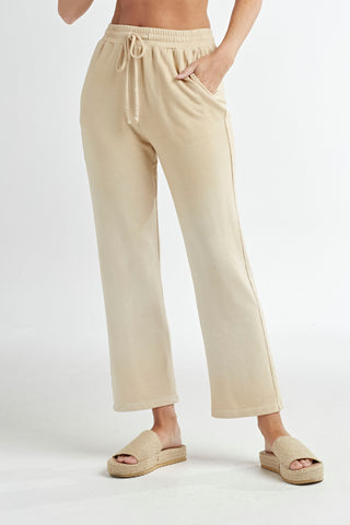 Red Haute Wide Leg Capri Pants - Premium clothing at Lonnys NY - Just $97! Shop Womens clothing now