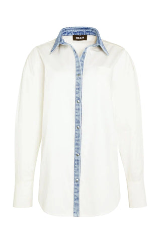 Seroya Gill Oversized Shirt - Premium clothing at Lonnys NY - Just $268! Shop Womens clothing now