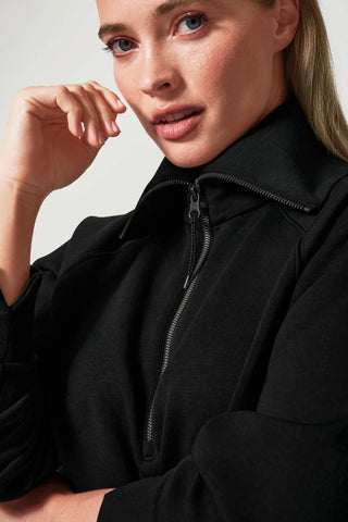 Spanx Air Essentials Half Zip Pullover - Premium clothing at Lonnys NY - Just $128! Shop Womens clothing now