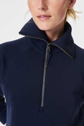Spanx Air Essentials Half Zip Pullover - Premium clothing at Lonnys NY - Just $128! Shop Womens clothing now