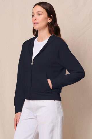 Stateside Softest Fleece Raglan Zip Up Hoodie