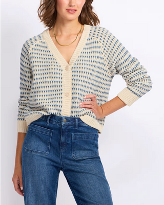 Stitches + Stripes Dopper Cardigan