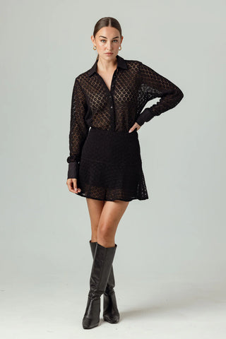 Sundays Reece Button Down Shirt - Premium clothing at Lonnys NY - Just $264! Shop Womens clothing now