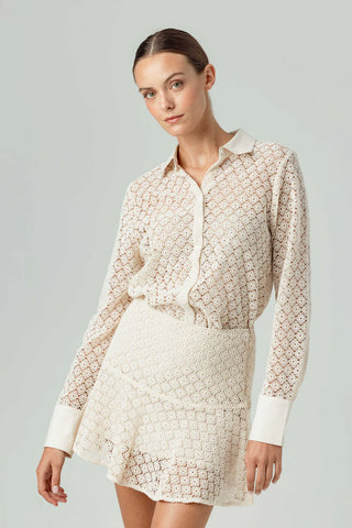 Sundays Reece Button Down Shirt - Premium clothing at Lonnys NY - Just $264! Shop Womens clothing now