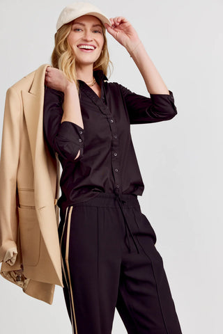 The Shirt Essential Icon 3/4 Sleeve - Premium clothing at Lonnys NY - Just $108! Shop Womens clothing now