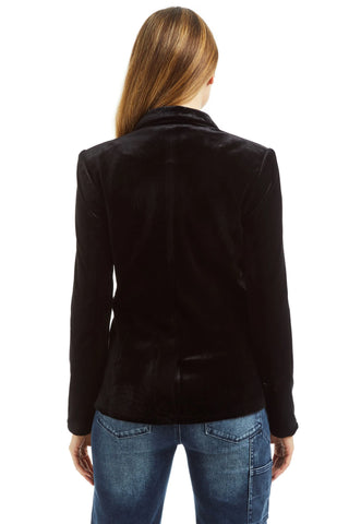 Tractr Velvet Blazer