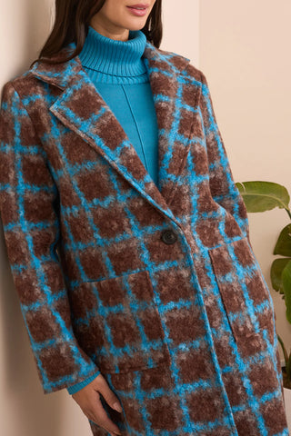 Tribal Button Front Coat