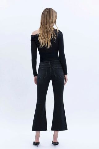 Vervet Allison Super Soft Mid Rise Crop Jeans