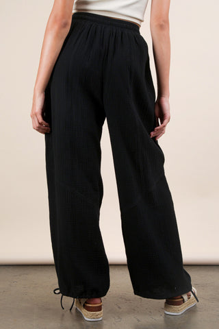 VeryJ Wide Leg Gauze Pants - Premium clothing at Lonnys NY - Just $64! Shop Womens clothing now