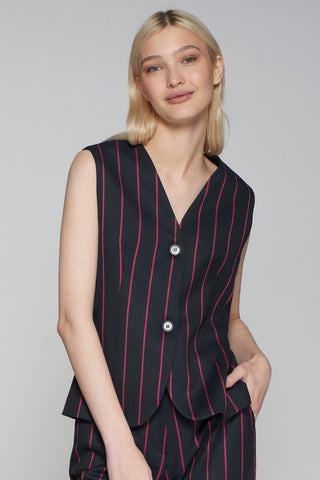 Vilagallo Eleanor Vest - Premium clothing at Lonnys NY - Just $195! Shop Womens clothing now