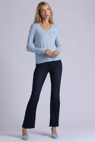 Minnie Rose Supima Long Sleeve Shirt