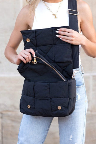 Romy Fold-Over Puffer Crossbody Plus Pouch *Online Only* - Premium Bags at Lonnys NY - Just $90! Shop Womens clothing now