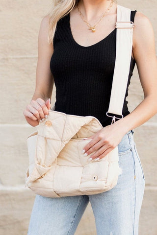Romy Fold-Over Puffer Crossbody Plus Pouch *Online Only* - Premium Bags at Lonnys NY - Just $90! Shop Womens clothing now