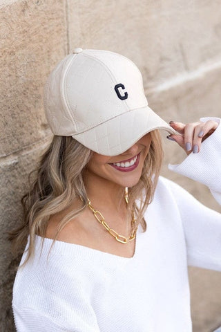 Quilted Puffer Ball Cap *Online Only* - Premium  at Lonnys NY - Just $35! Shop Womens clothing now