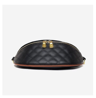 Myra Quilted Leather Crescent Sling Bag *Online Only* - Premium  at Lonnys NY - Just $62.50! Shop Womens clothing now