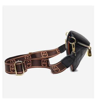 Myra Quilted Leather Crescent Sling Bag *Online Only* - Premium  at Lonnys NY - Just $62.50! Shop Womens clothing now