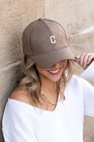 Quilted Puffer Ball Cap *Online Only* - Premium  at Lonnys NY - Just $35! Shop Womens clothing now