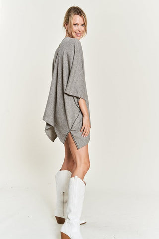 VNECK PONCHO TOP *Online Only* - Premium  at Lonnys NY - Just $65! Shop Womens clothing now