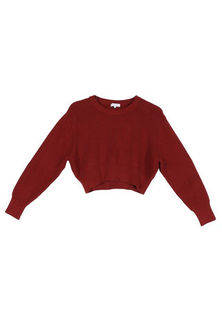 Ribbed Knit Crop Top and Skirt *Online Only* - Premium clothing at Lonnys NY - Just $55! Shop Womens clothing now