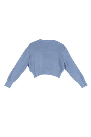 Ribbed Knit Crop Top and Skirt *Online Only* - Premium clothing at Lonnys NY - Just $55! Shop Womens clothing now