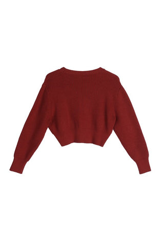 Ribbed Knit Crop Top and Skirt *Online Only* - Premium clothing at Lonnys NY - Just $55! Shop Womens clothing now