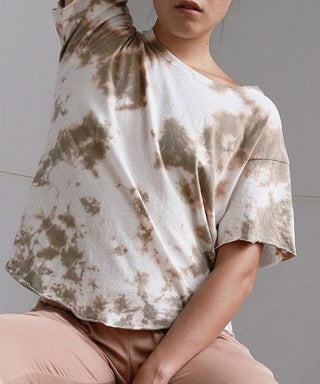 NEUTRAL COLOR HAND TIE DYE  *Online Only* - Premium  at Lonnys NY - Just $82.88! Shop Womens clothing now