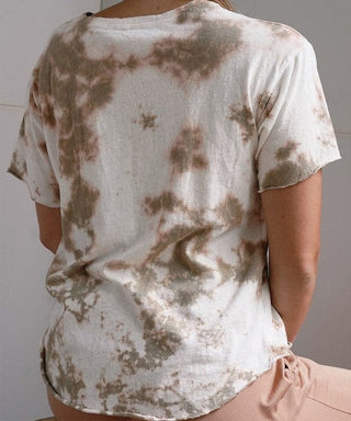 NEUTRAL COLOR HAND TIE DYE  *Online Only* - Premium  at Lonnys NY - Just $82.88! Shop Womens clothing now
