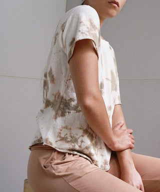 NEUTRAL COLOR HAND TIE DYE  *Online Only* - Premium  at Lonnys NY - Just $82.88! Shop Womens clothing now