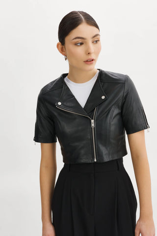 Lamarque Kirsi Leather Jacket - Premium clothing at Lonnys NY - Just $425! Shop Womens clothing now