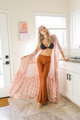 Paisley Tapestry Free Flow Kimono *Online Only* - Premium kimonos at Lonnys NY - Just $75! Shop Womens clothing now