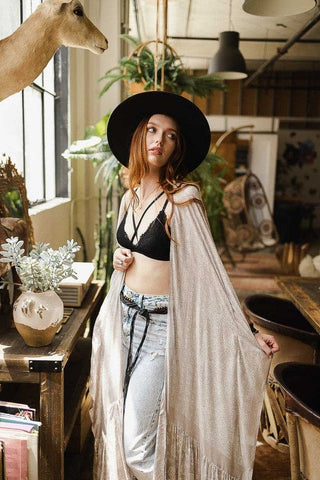 Paisley Tapestry Free Flow Kimono *Online Only* - Premium kimonos at Lonnys NY - Just $75! Shop Womens clothing now