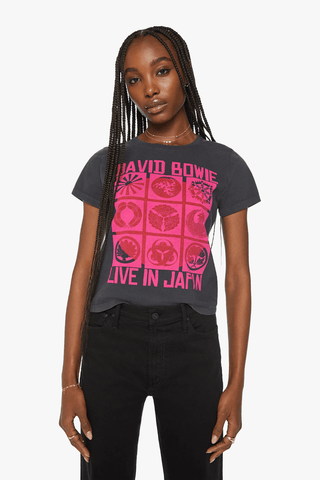Mother Cropped Itty Bitty Goodie Tee - Premium Shirts & Tops at Lonnys NY - Just $105! Shop Womens clothing now