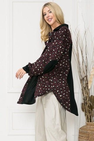 Oversized Elbow Patch Shacket *Online Only* - Premium  at Lonnys NY - Just $52.50! Shop Womens clothing now