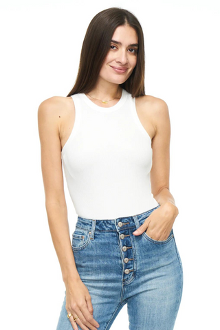Pistola Blake Crewneck Bodysuit - Premium bodysuit at Lonnys NY - Just $78! Shop Womens clothing now