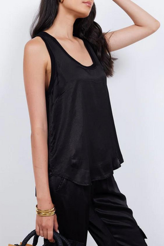 LA Made Silky You Rib Tank - Premium Shirts & Tops at Lonnys NY - Just $85! Shop Womens clothing now