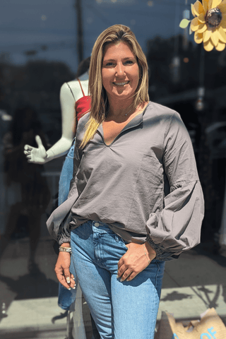 Stark X Lantern Top - Premium  at Lonnys NY - Just $140! Shop Womens clothing now