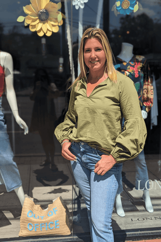 Stark X Lantern Top - Premium  at Lonnys NY - Just $140! Shop Womens clothing now