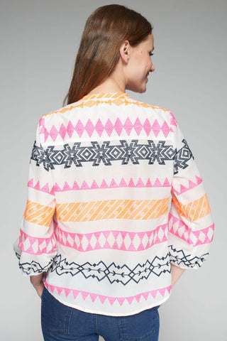Vilagallo Drew Bordado Shirt - Premium clothing at Lonnys NY - Just $175! Shop Womens clothing now